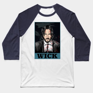 JOHN WICK fan art Baseball T-Shirt